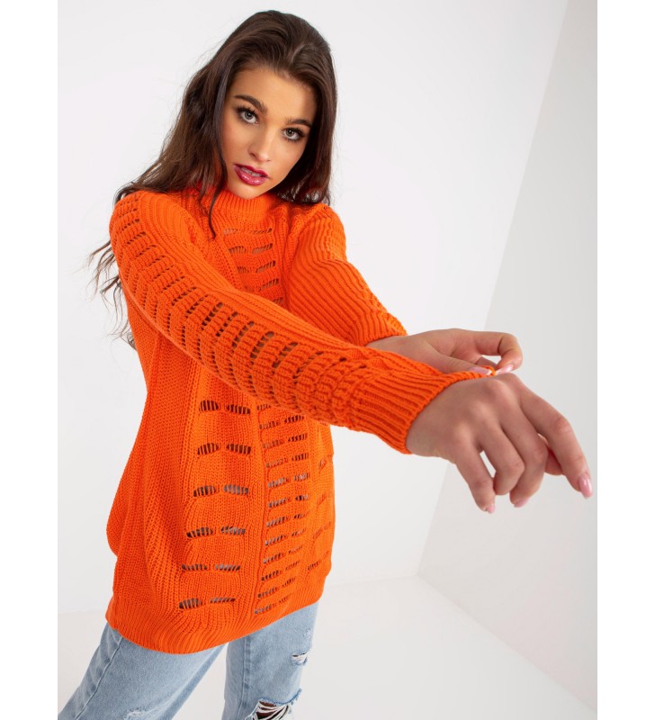 Sweter oversize BA-SW-8056.21P pomarańczowy