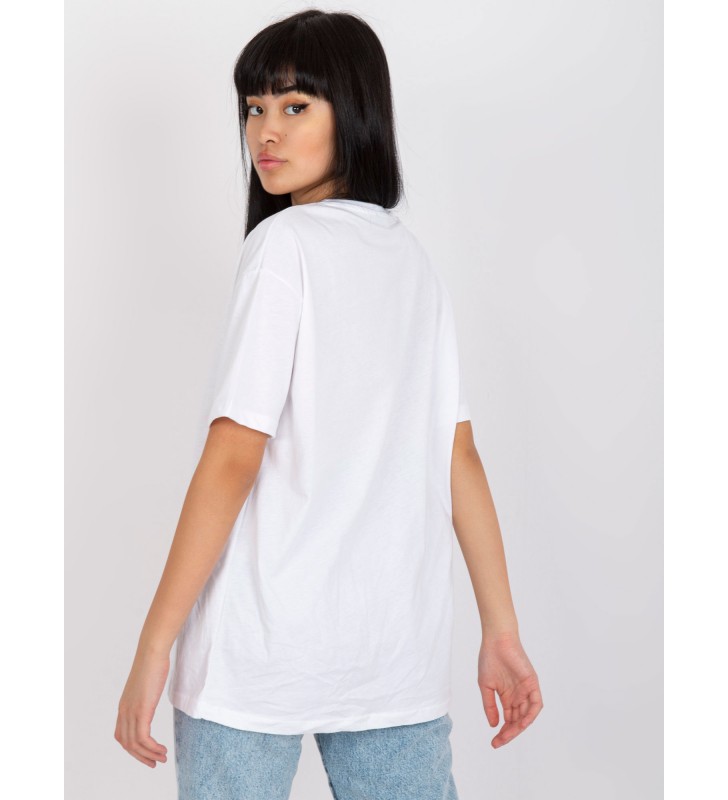 T-shirt z aplikacją HB-TS-3081.64P Biały