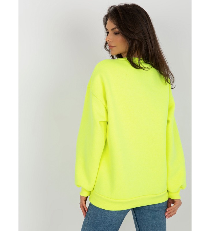 Bluza bez kaptura EM-BL-617-5.00X fluo żółty