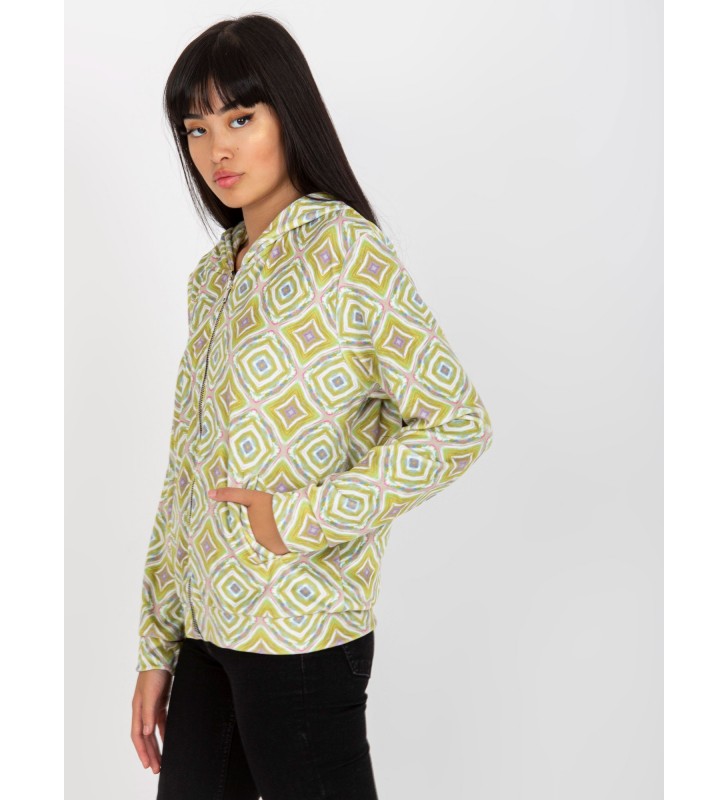 Bluza z nadrukiem RV-BL-8187.28 limonkowy