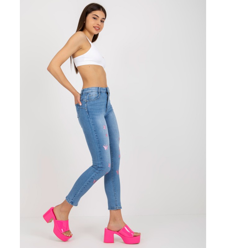 Spodnie jeans jeansowe NM-SP-JK105.85P niebieski