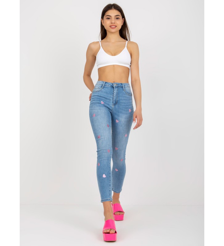 Spodnie jeans jeansowe NM-SP-D8005.39X niebieski