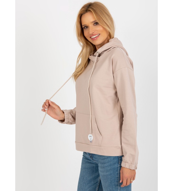 Bluza kangurka RV-BL-8655.00P beżowy