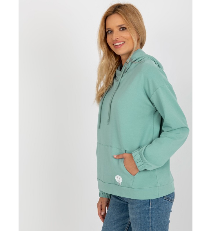 Bluza kangurka RV-BL-8655.00P pistacjowy