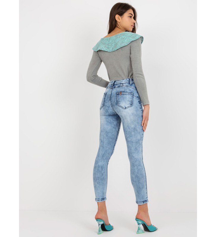 Spodnie jeans jeansowe NM-SP-K2818.04X niebieski