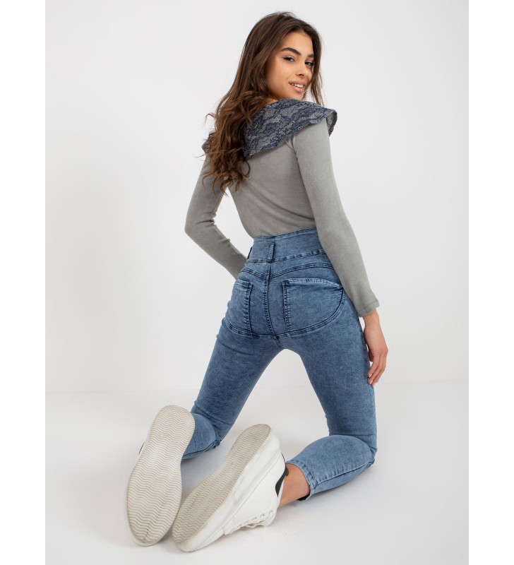 Spodnie jeans jeansowe NM-SP-L73.33P niebieski