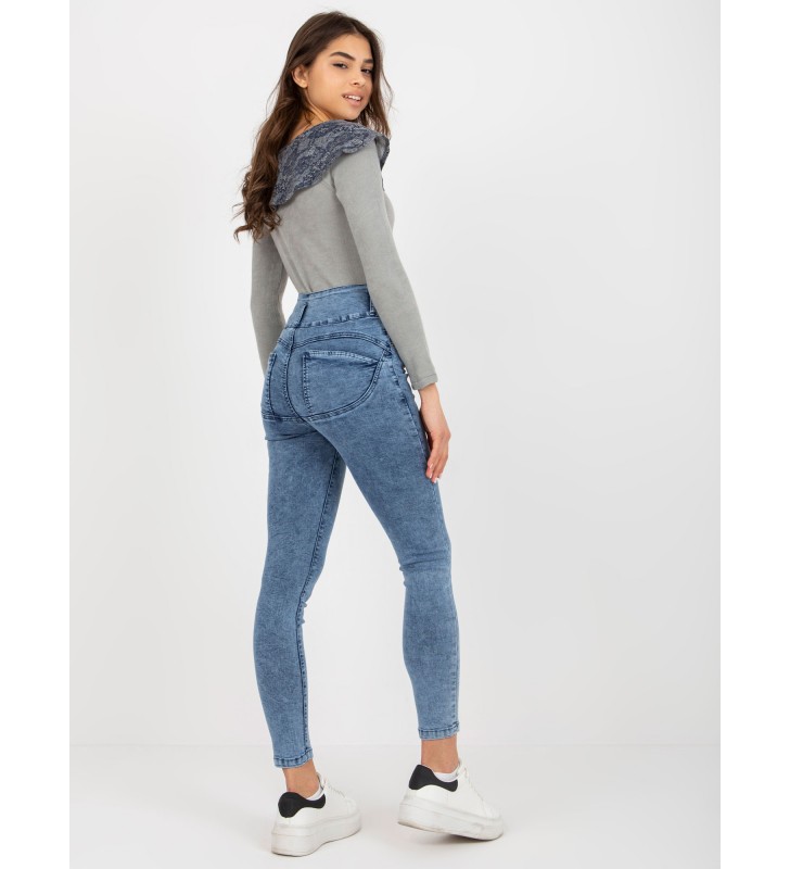 Spodnie jeans jeansowe NM-SP-L73.33P niebieski