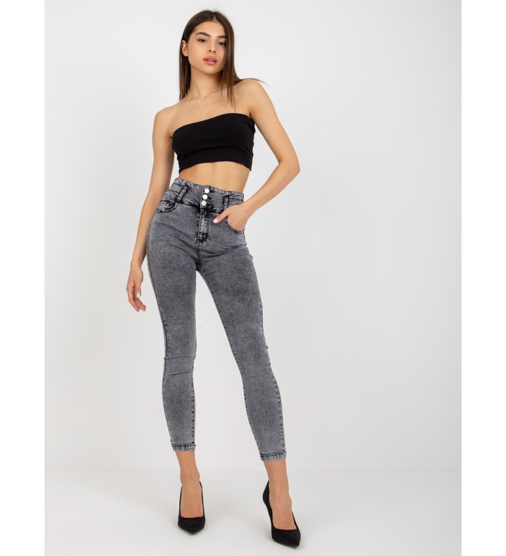 Spodnie jeans jeansowe NM-SP-L73.79P ciemny szary