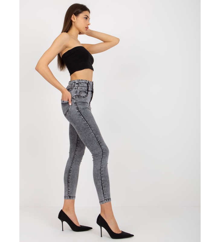 Spodnie jeans jeansowe NM-SP-L73.79P ciemny szary