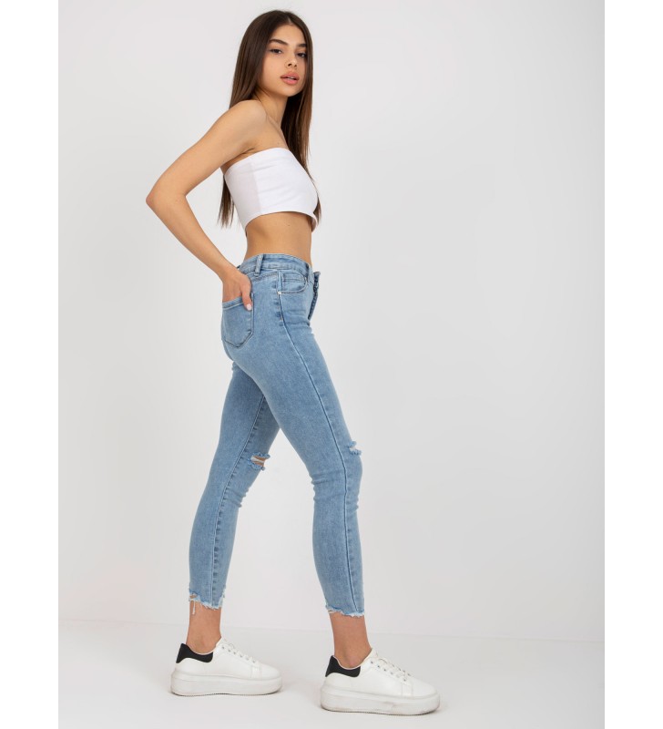 Spodnie jeans jeansowe NM-SP-PJ23235.10 niebieski