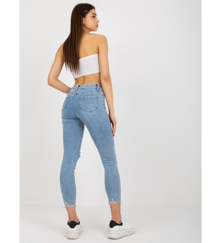 Spodnie jeans jeansowe NM-SP-PJ23235.10 niebieski