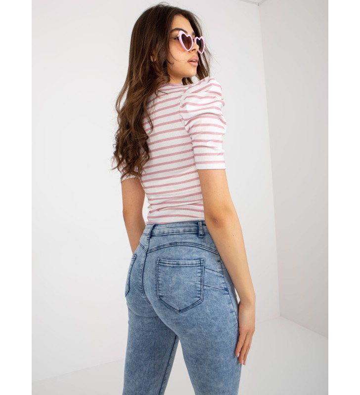 Spodnie jeans jeansowe NM-SP-L86.86 niebieski