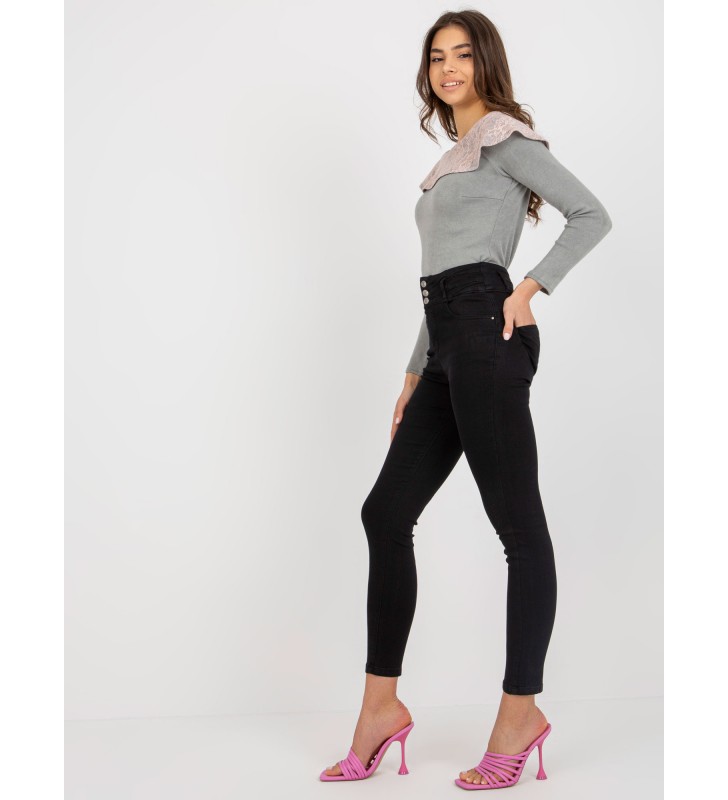 Spodnie jeans jeansowe NM-SP-L73.29P czarny