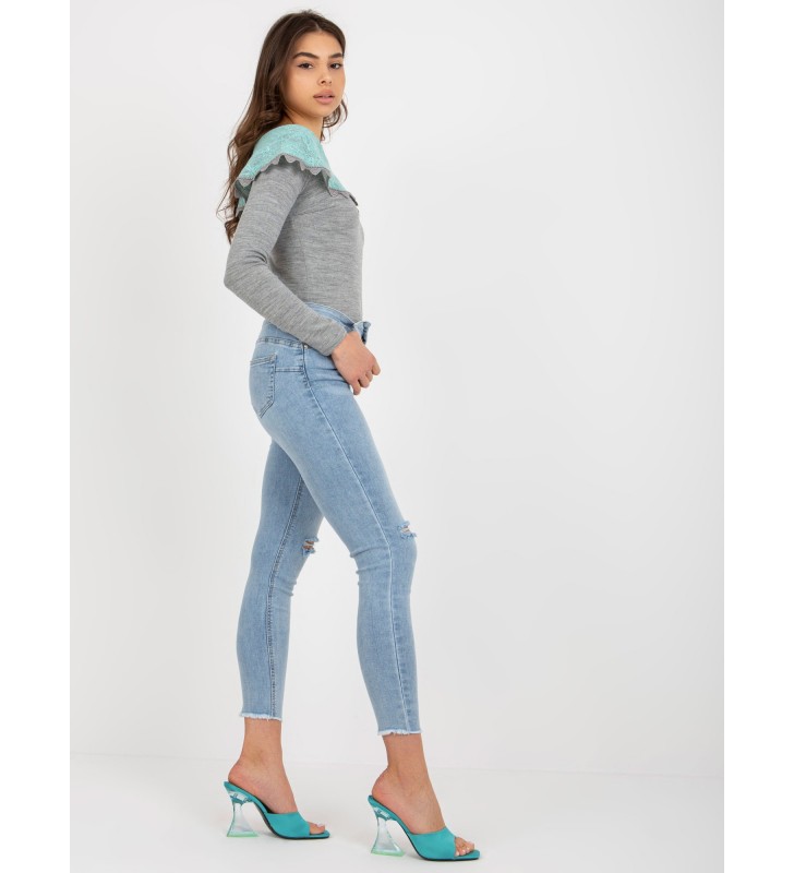 Spodnie jeans jeansowe NM-SP-PJ23109.71 niebieski