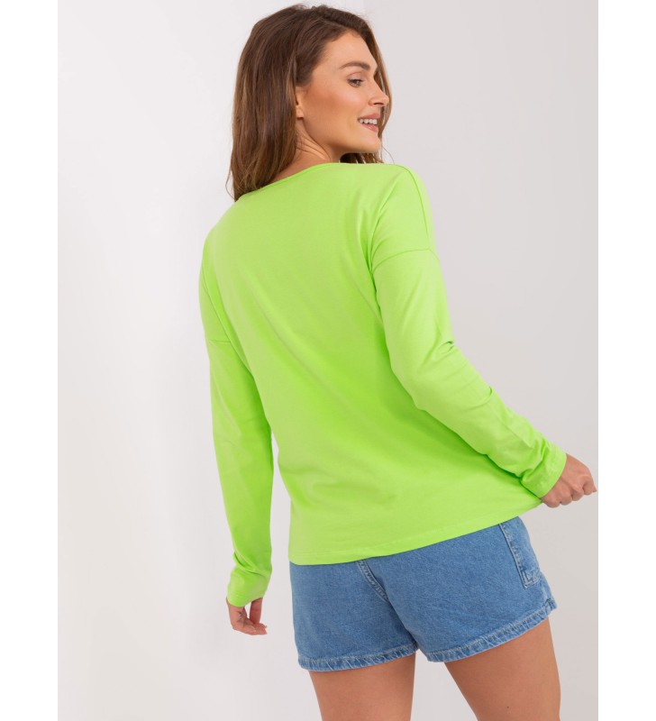 Bluzka longsleeves RV-BZ-5121.74P limonkowy