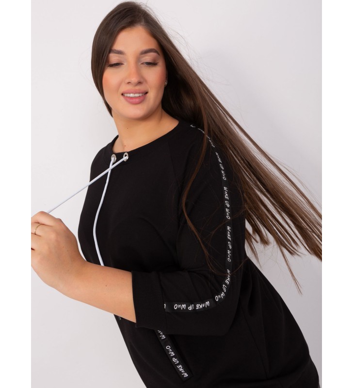 Bluza plus size RV-BL-8205.63 czarny