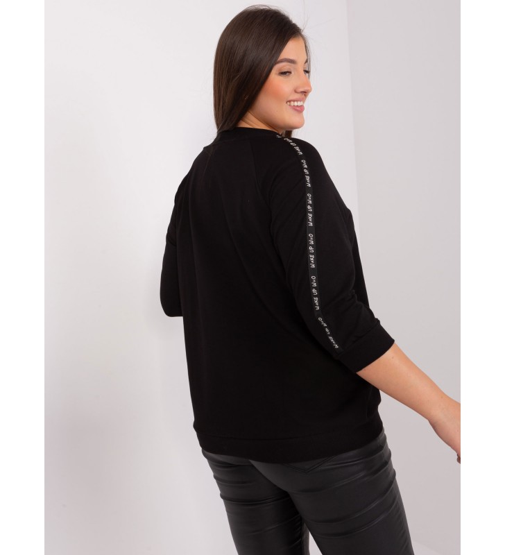 Bluza plus size RV-BL-8205.63 czarny