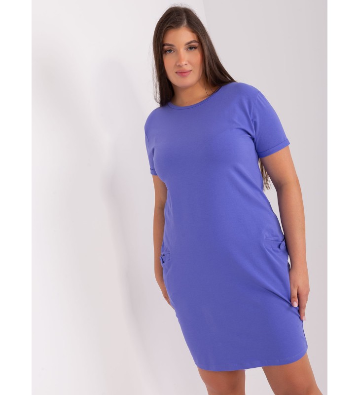 Tunika plus size RV-TU-8862.69P fioletowy