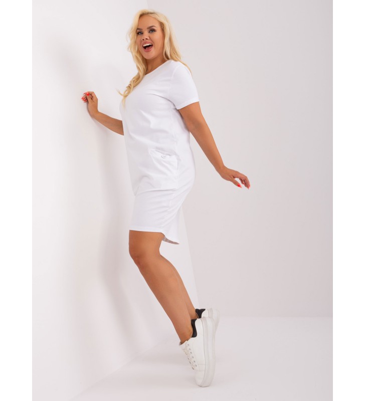 Tunika plus size RV-TU-8862.69P biały