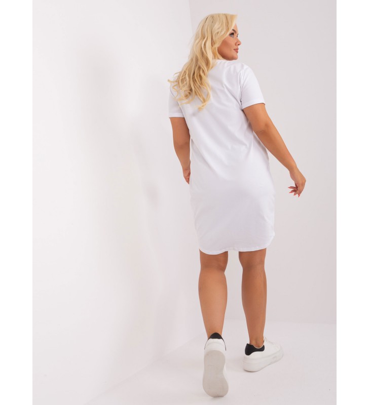 Tunika plus size RV-TU-8862.69P biały