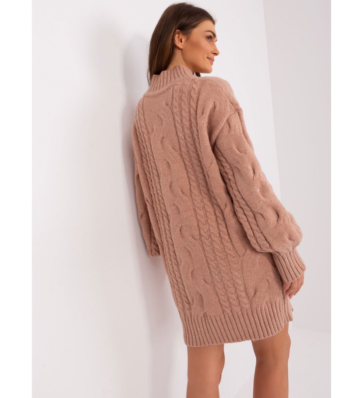 Sweter dzianinowa AT-SW-2367-1.35P ciemny różowy