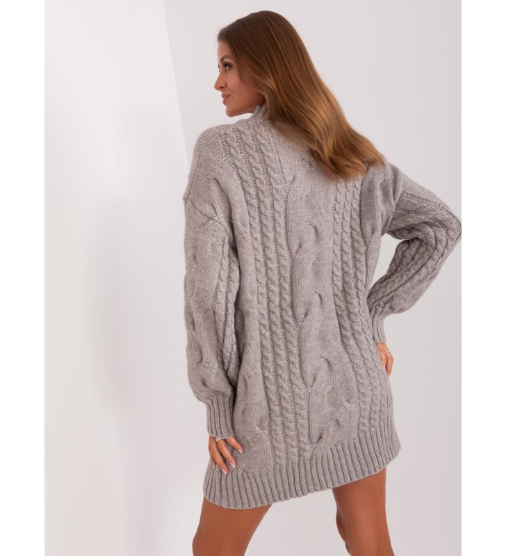 Sweter dzianinowa AT-SW-2367-1.35P szary