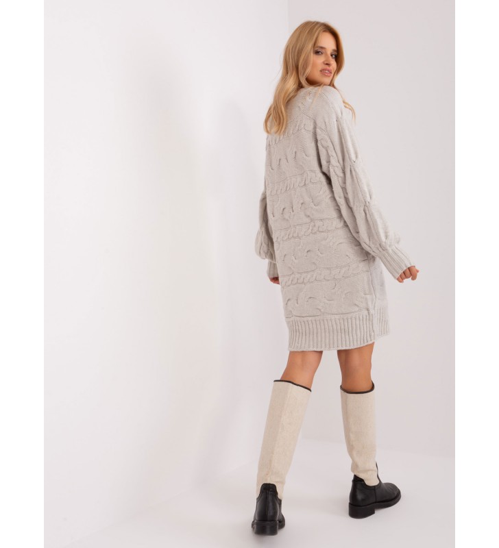 Sweter dzianinowa AT-SW-2367.76P jasny beżowy