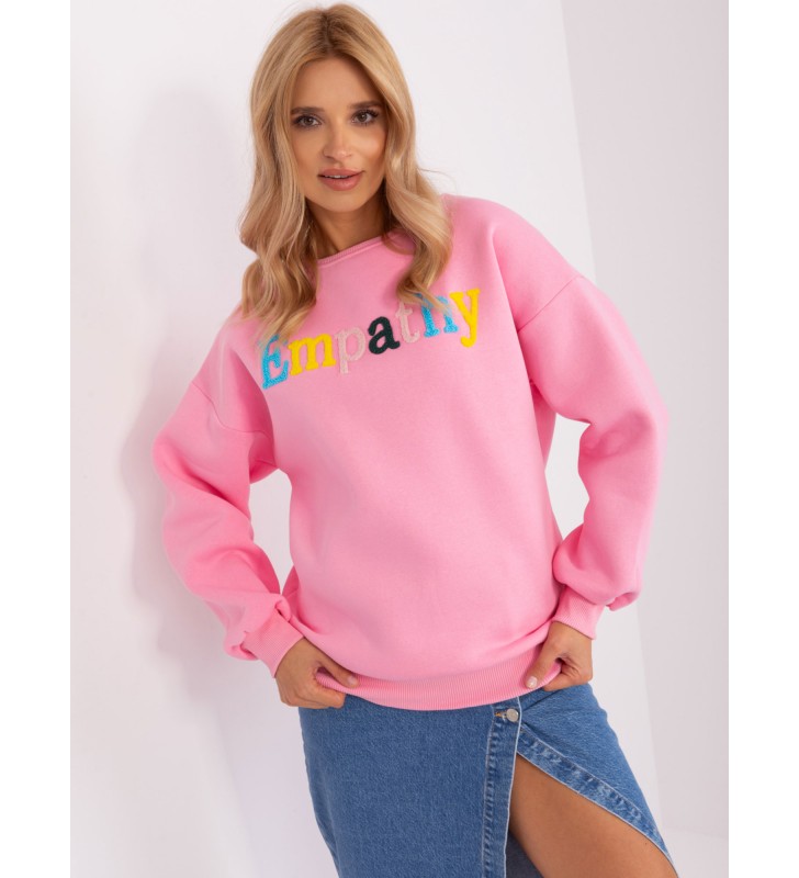 Bluza bez kaptura EM-BL-617-12.04 różowy