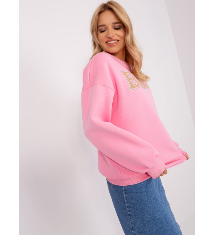 Bluza bez kaptura EM-BL-617-11.32 różowy