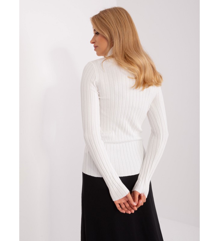 Sweter z golfem PM-SW-1087.09 ecru