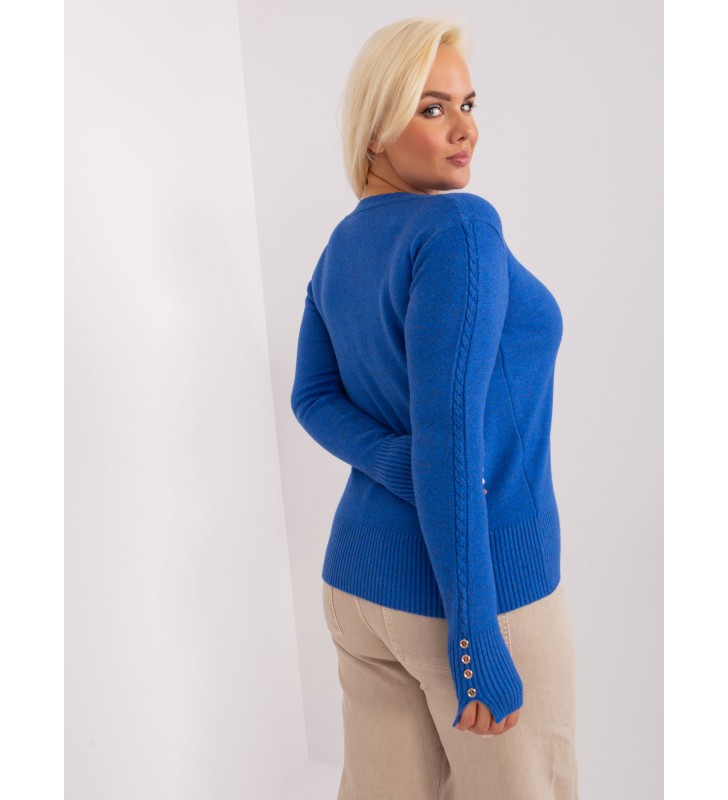 Sweter  PM-SW-PM-3817.07 ciemny niebieski