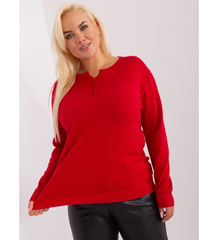 Sweter  PM-SW-PM-3897.06P czerwony