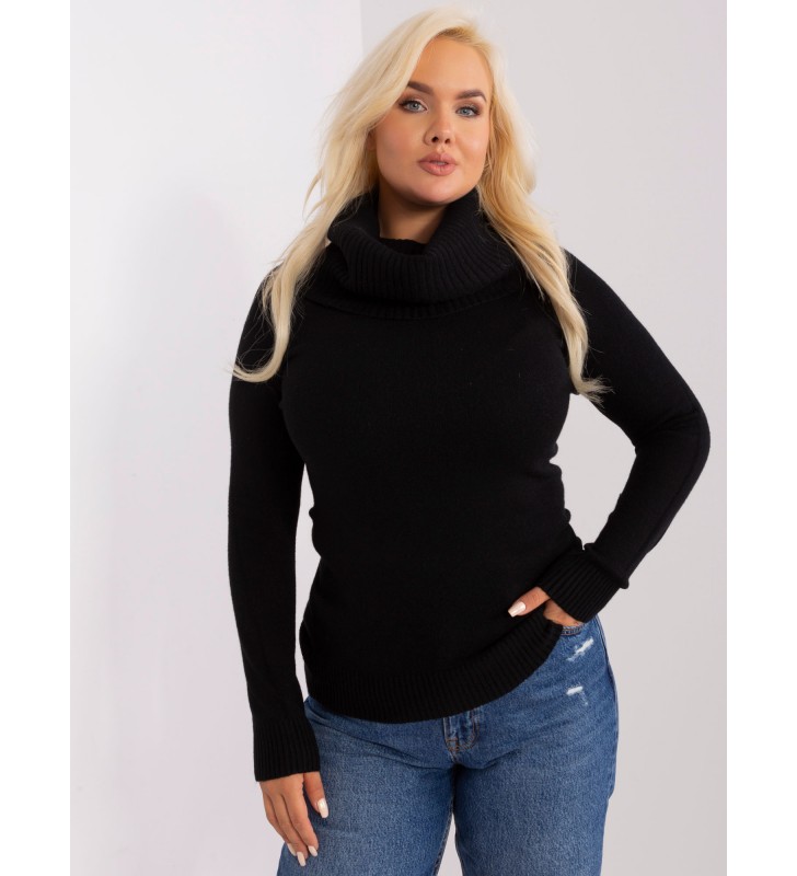 Sweter plus size PM-SW-PM724.26P czarny