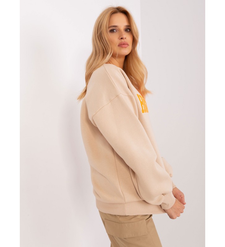 Bluza bez kaptura EM-BL-617-13.98P beżowy