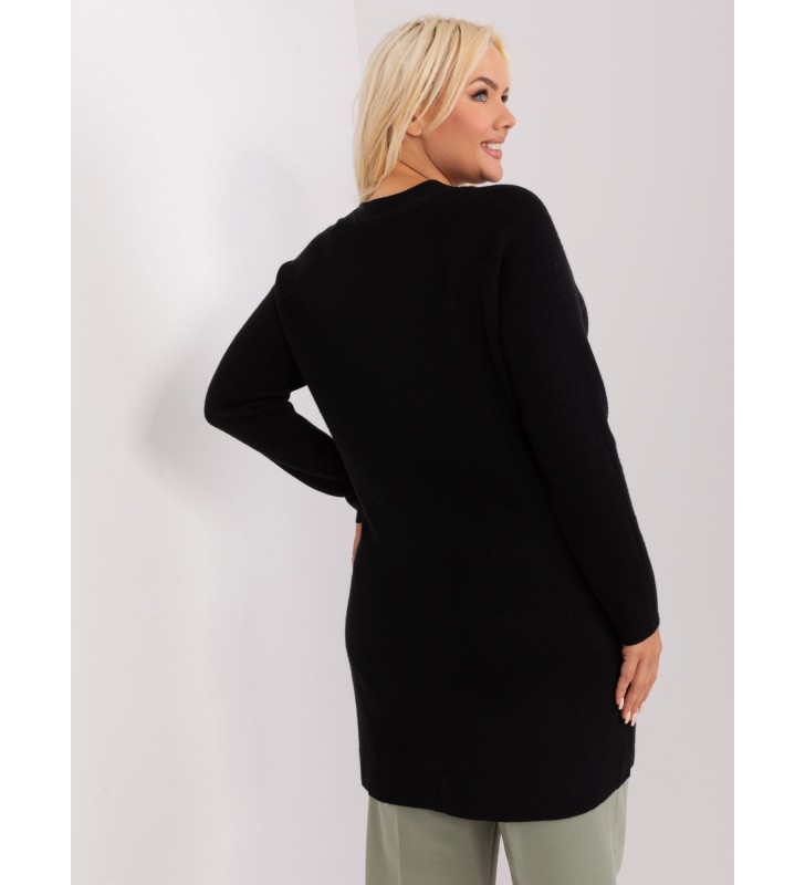 Sweter plus size PM-SW-PM-3732.10 czarny