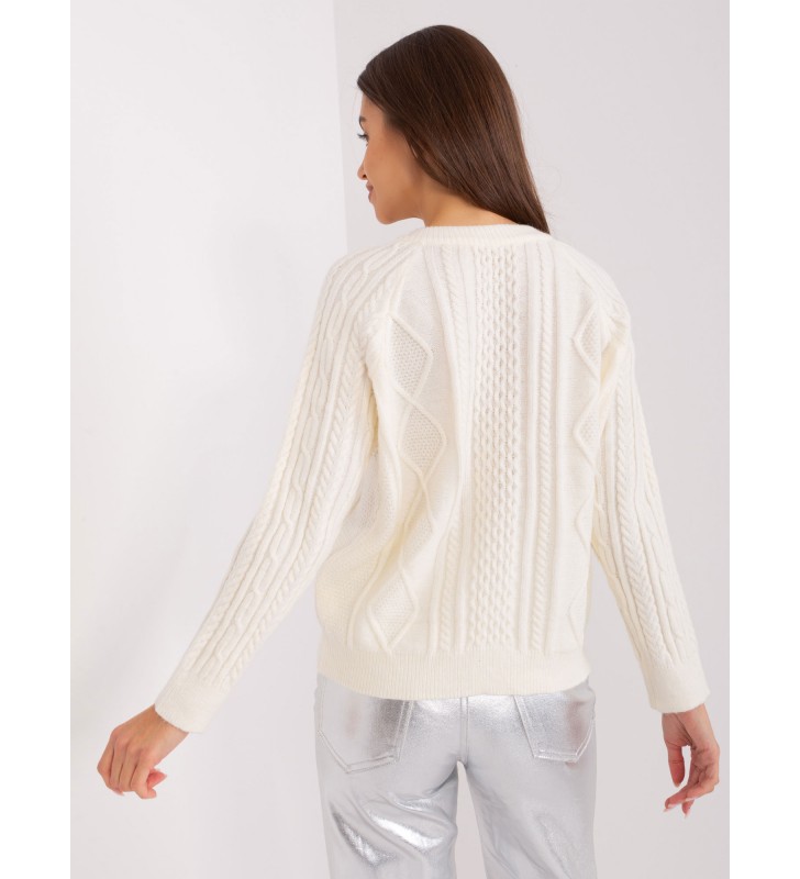 Sweter rozpinany AT-SW-2346-2.99P ecru