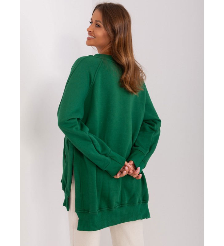 Bluza z kapturem EM-BL-664.98P ciemny zielony