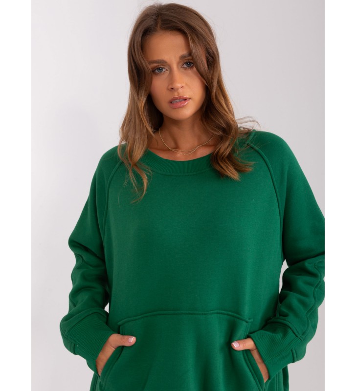 Bluza z kapturem EM-BL-664.98P ciemny zielony