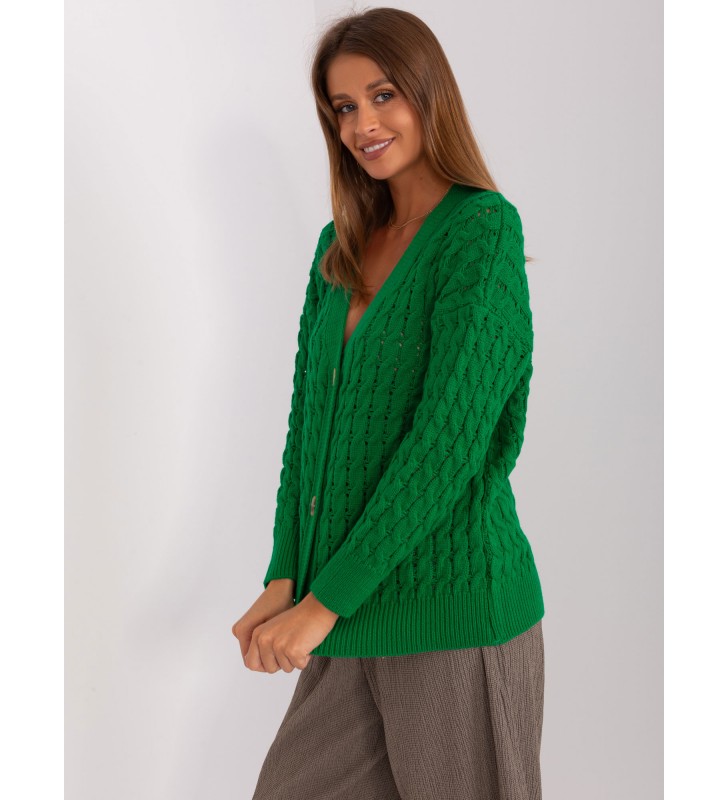 Sweter rozpinany BA-SW-8036-1.80P zielony