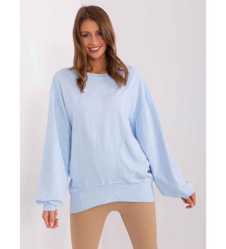 Bluza bez kaptura EM-BL-716.14 jasny niebieski