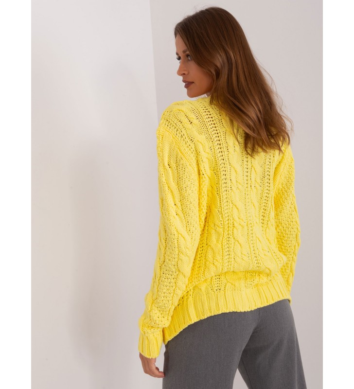 Sweter rozpinany BA-SW-8016.48P żółty