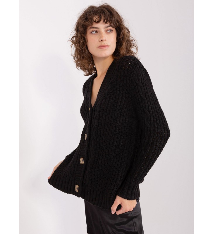 Sweter rozpinany BA-SW-8001-1.16P czarny