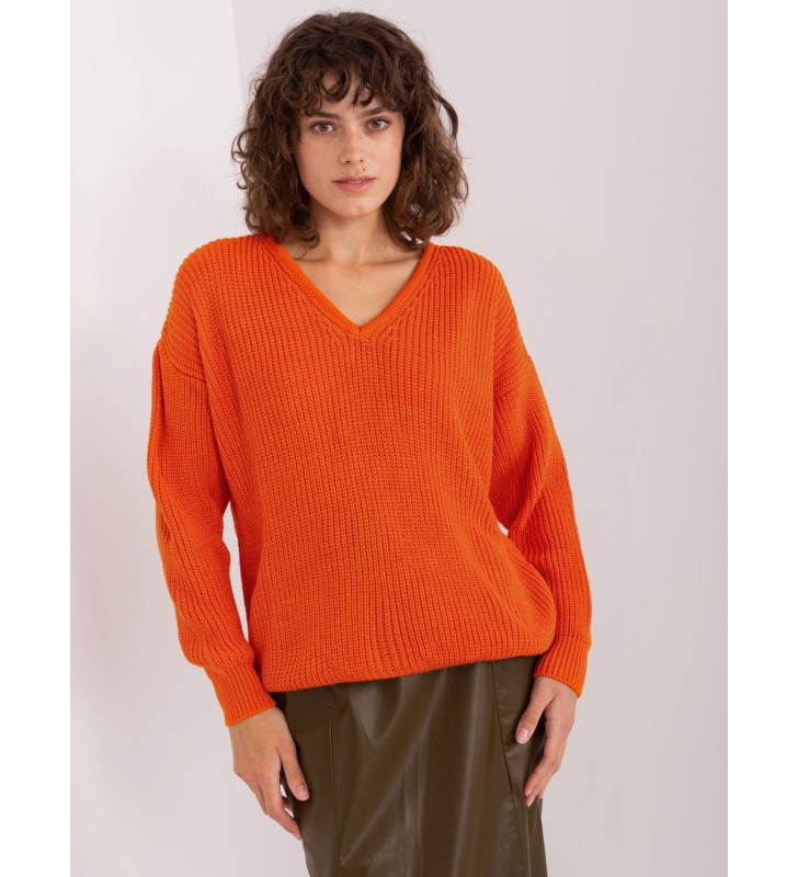 Sweter oversize BA-SW-8029.87P pomarańczowy