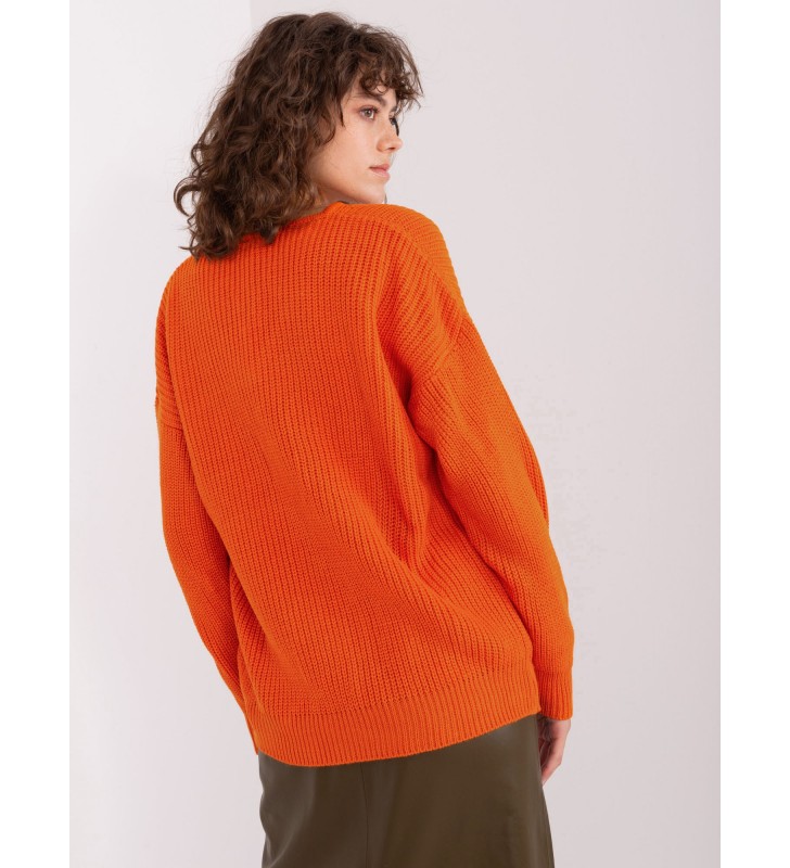 Sweter oversize BA-SW-8029.87P pomarańczowy