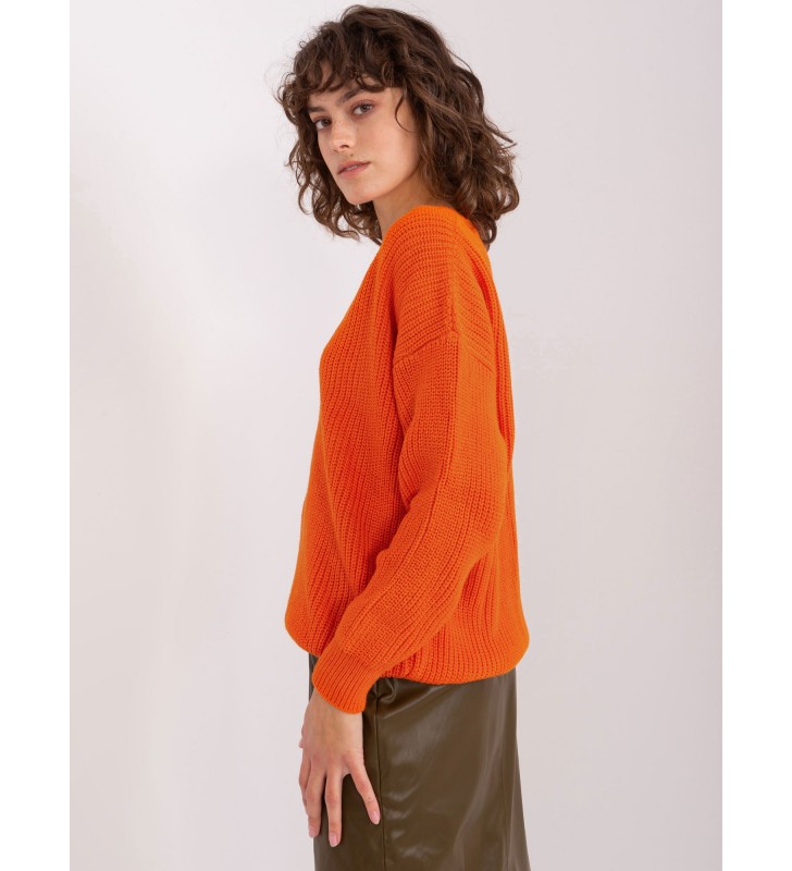 Sweter oversize BA-SW-8029.87P pomarańczowy