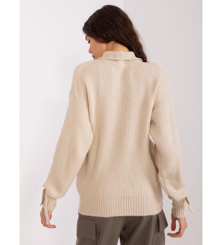 Sweter z golfem BA-SW-0305.67P beżowy