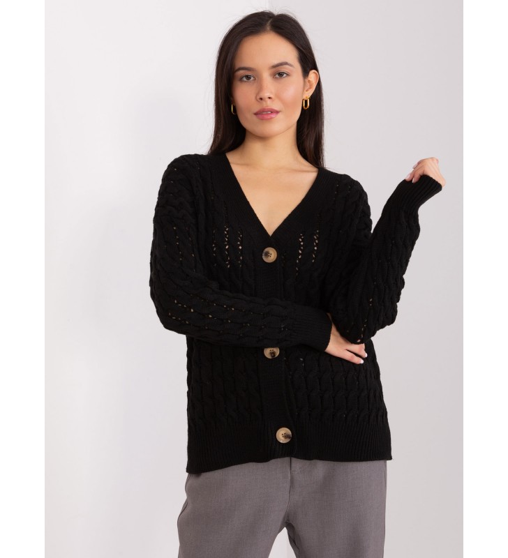 Sweter rozpinany BA-SW-8036-1.80P czarny