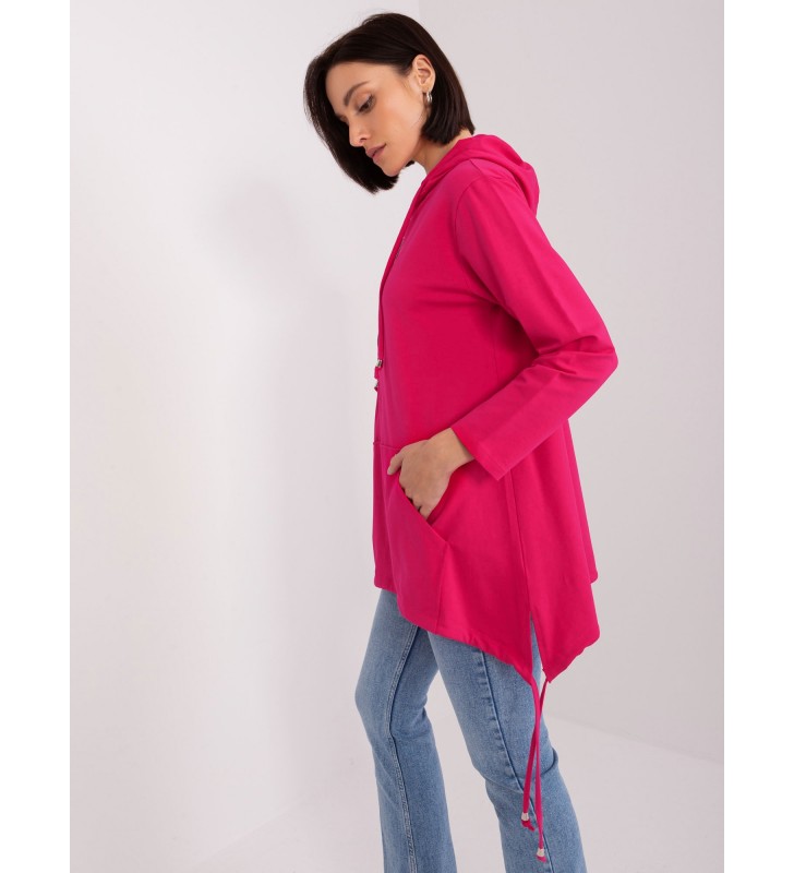 Bluza z kapturem RV-BL-9022.72P fuksjowy