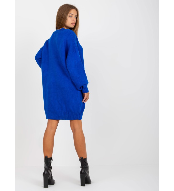 Sweter dzianinowa LC-SW-0341.38P kobaltowy