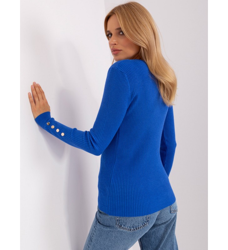 Sweter klasyczny PM-SW-PM305.22 ciemny niebieski